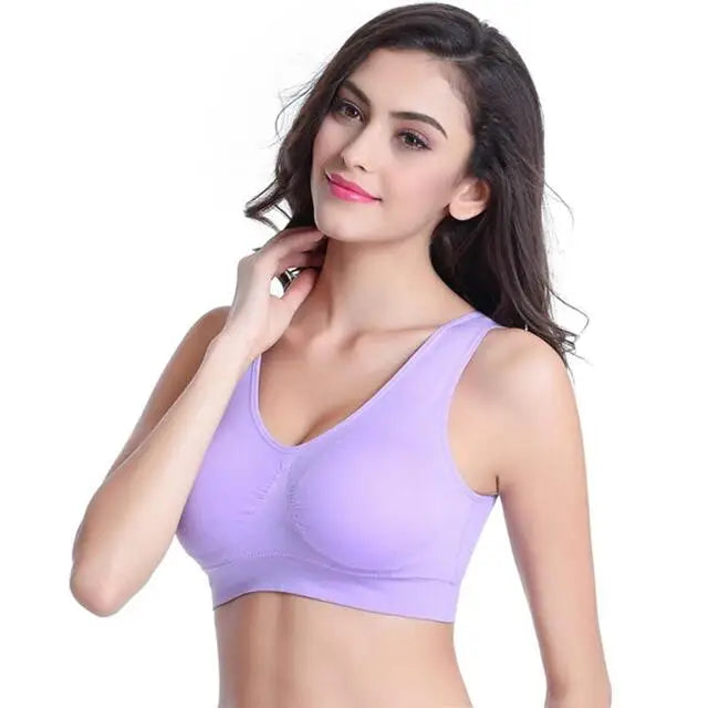 Seamless Wireless Sports Bra