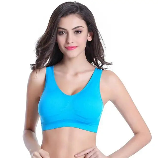 Seamless Wireless Sports Bra