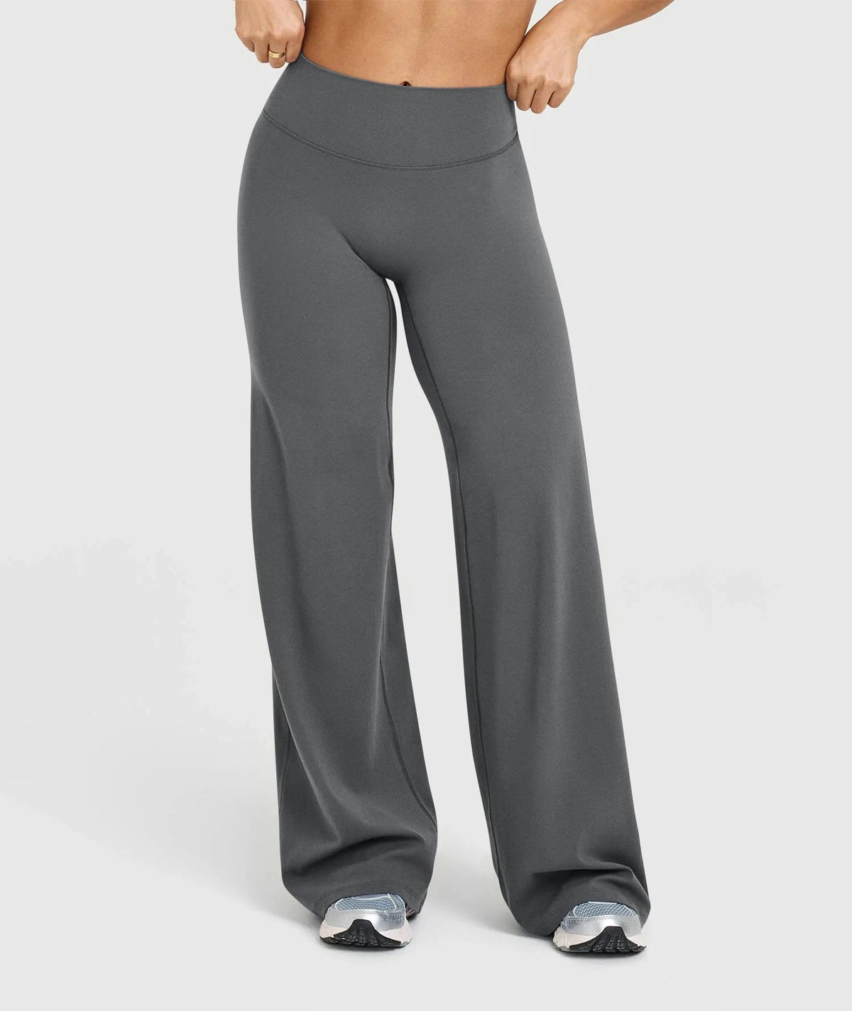 High Waist Wide Leg Flare Pants