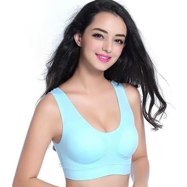 Seamless Wireless Sports Bra