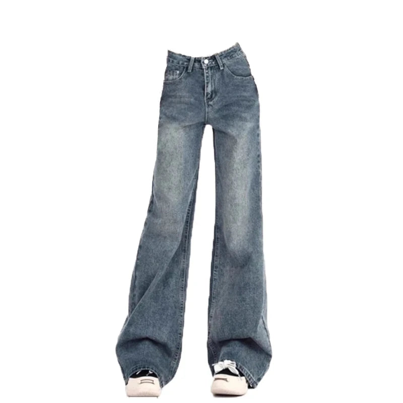 High Waist Flare Jeans – Vintage Bell Bottom Denim