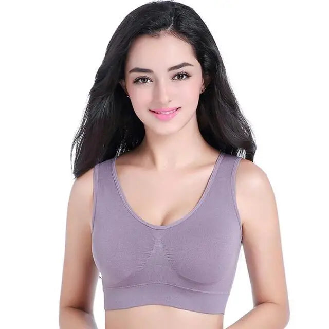 Seamless Wireless Sports Bra