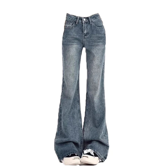 High Waist Flare Jeans – Vintage Bell Bottom Denim