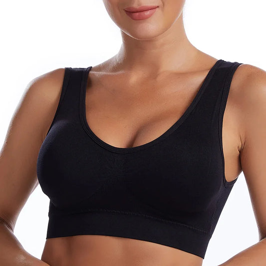 Seamless Wireless Sports Bra