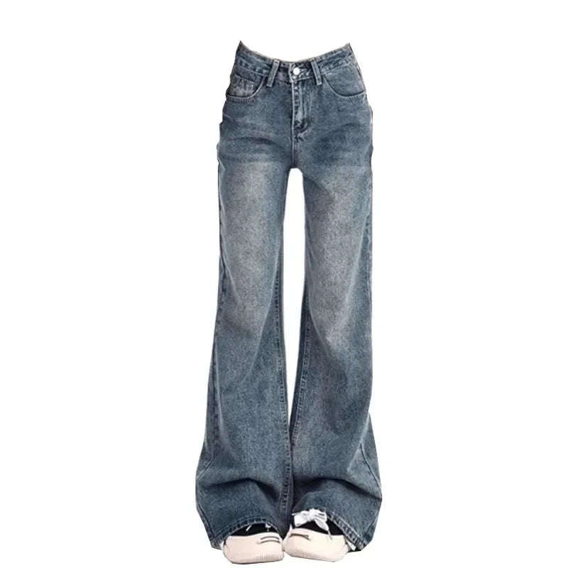 High Waist Flare Jeans – Vintage Bell Bottom Denim