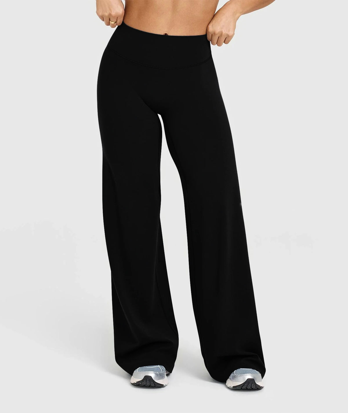 High Waist Wide Leg Flare Pants