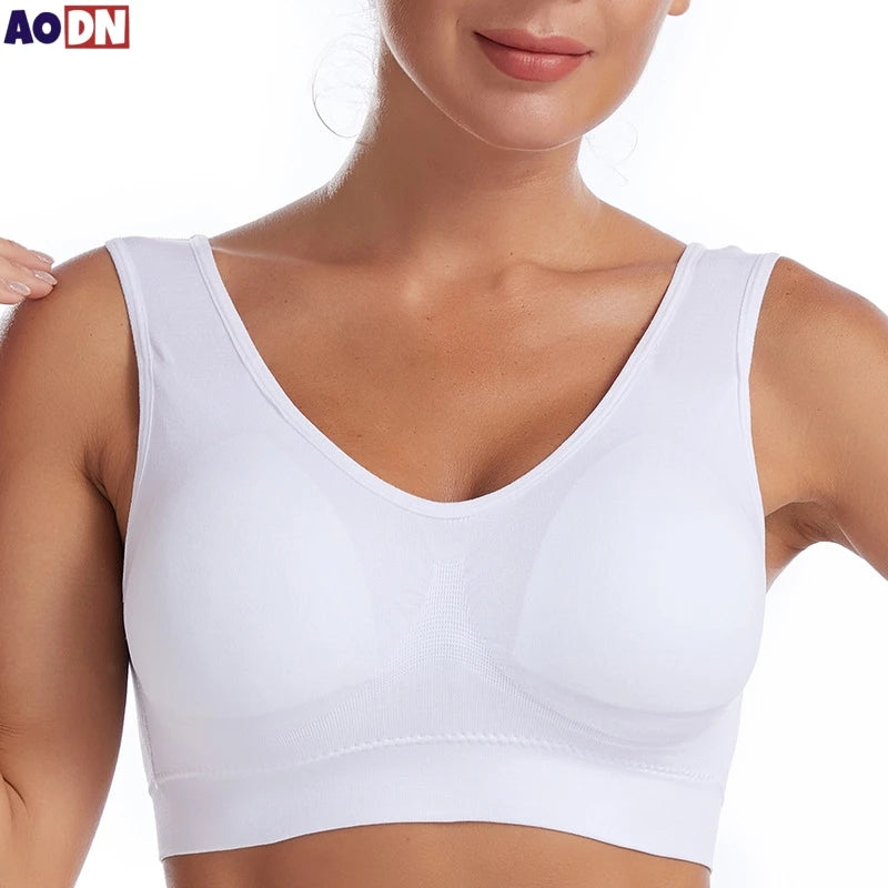 Seamless Wireless Sports Bra