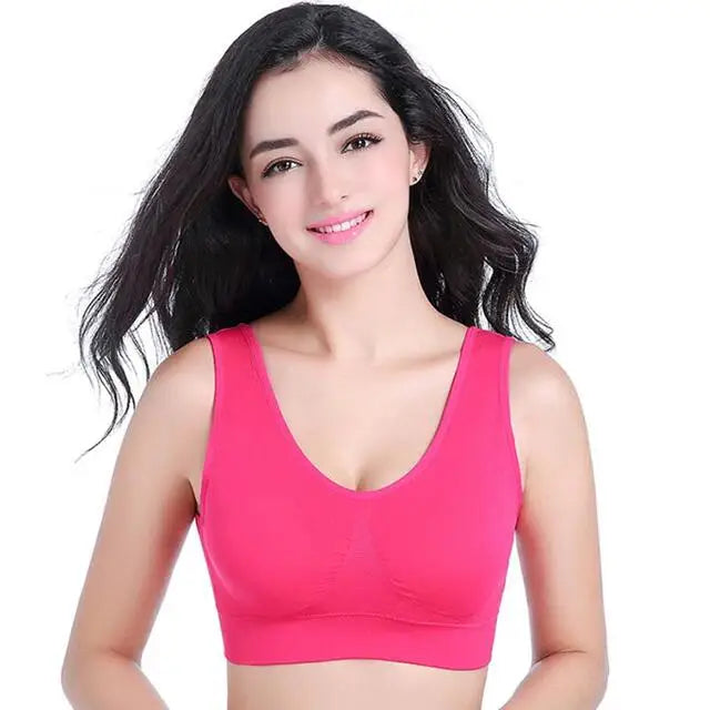 Seamless Wireless Sports Bra